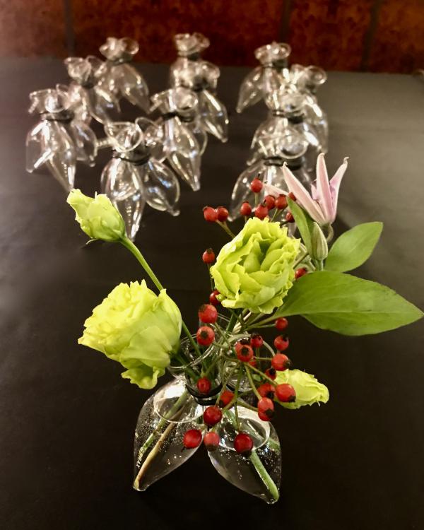 Three Flower Vase, small