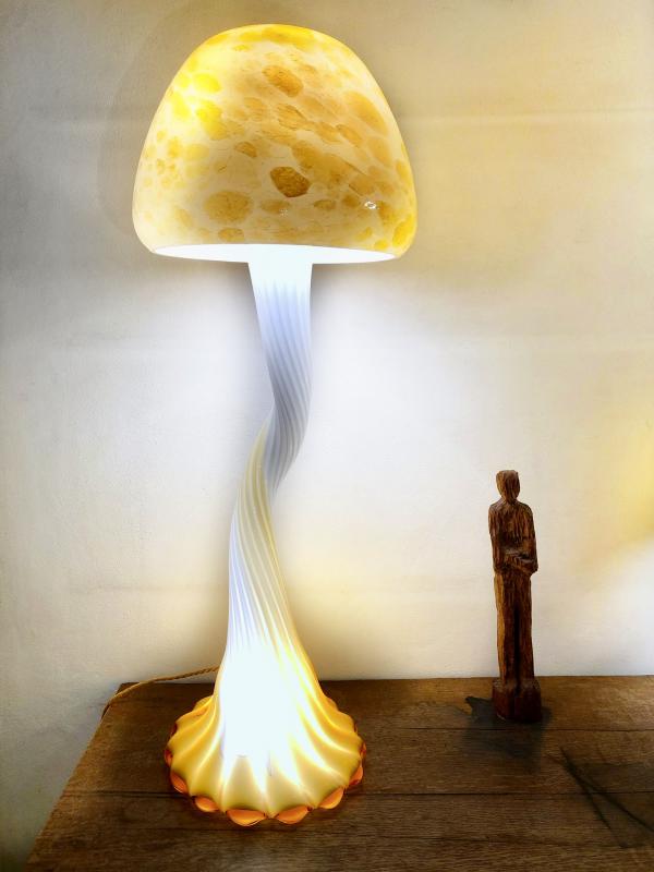 Yellow Big Mushroom