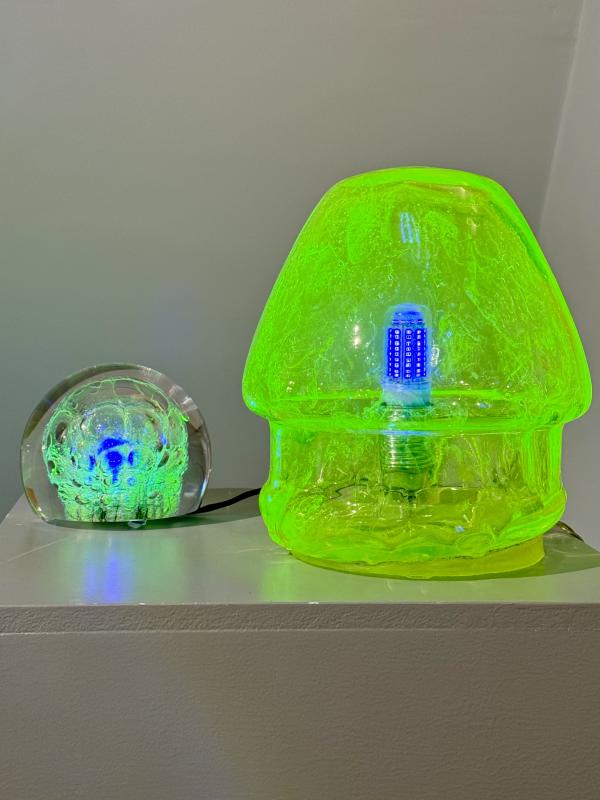 Uranium Hut Light and Explosion Sphere