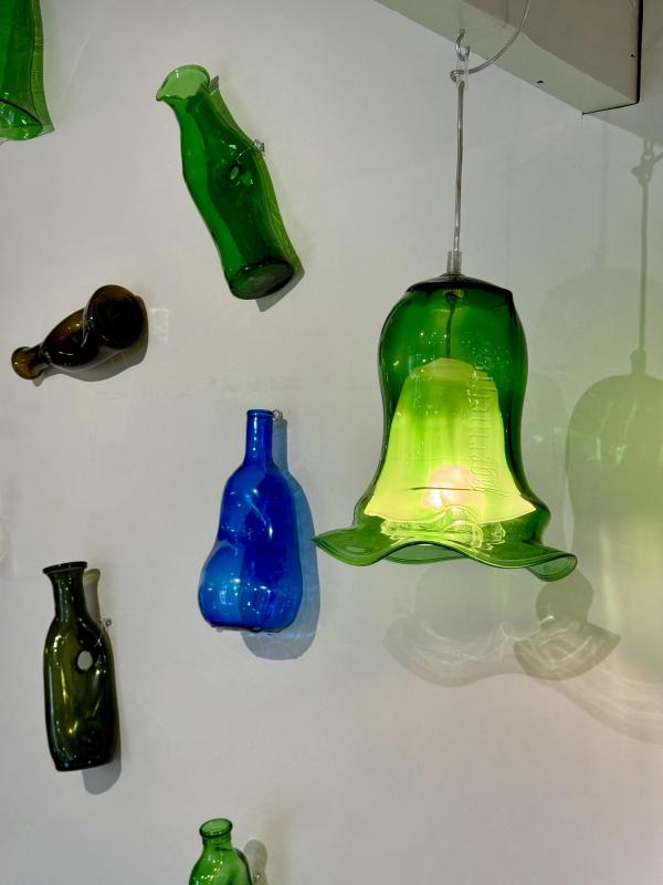 Recycled bottles